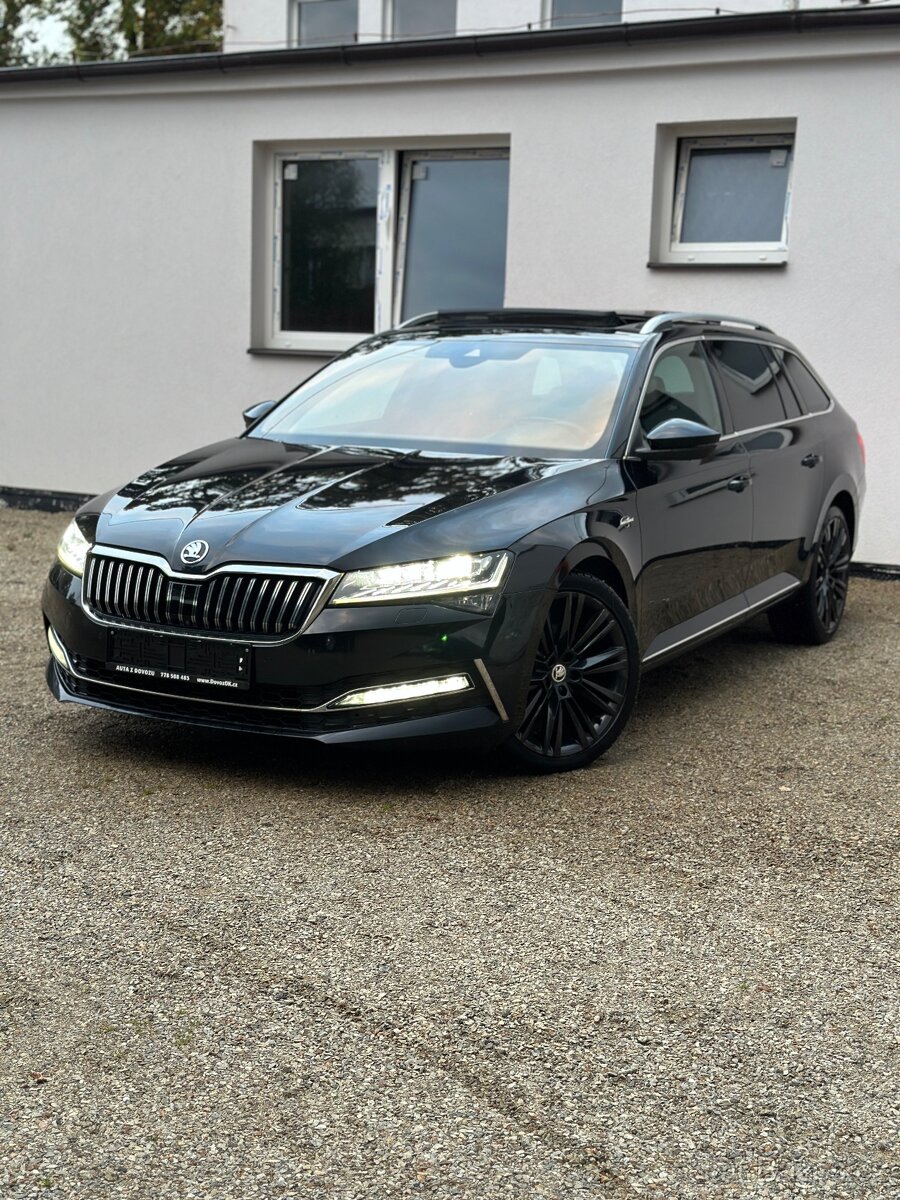 Škoda Superb 3 2021 L&K 2.0 TDi 110kW Pano/DCC/360°/Kůže/