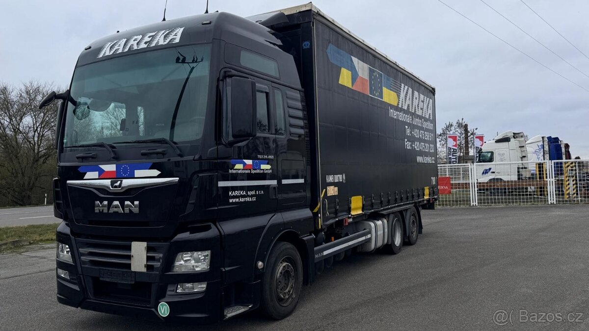 MAN TGX 24.460 6X2 nosič BDF