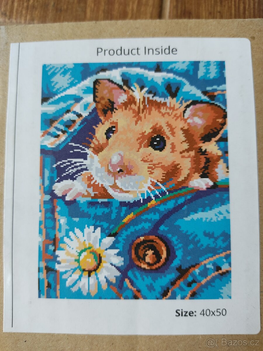 Diamantové malování 40x50 nerozbaleno