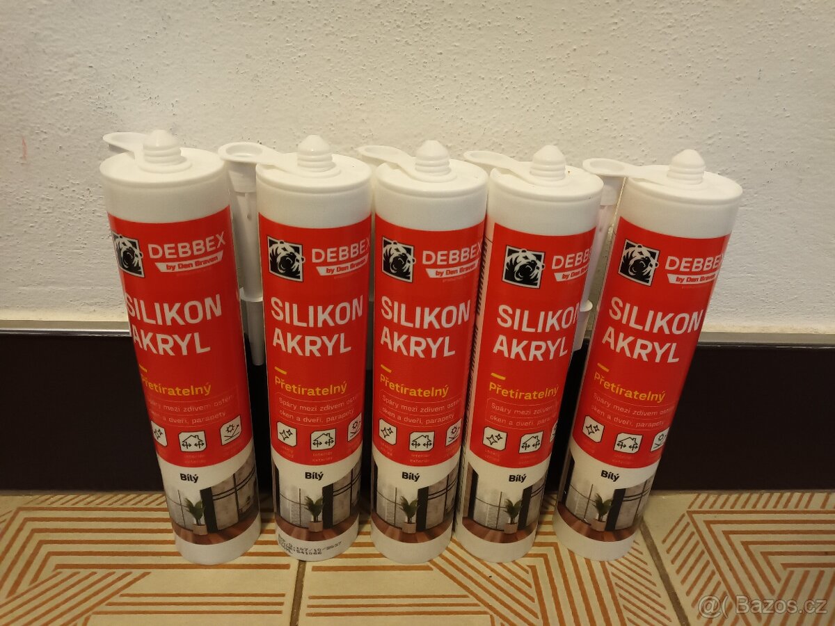 Silikon akrylový tmel