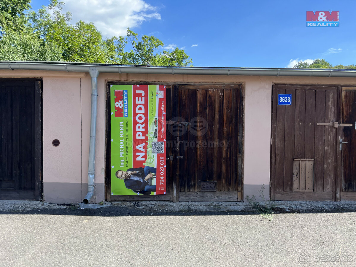 Prodej garáže v Ústí nad Labem, ul. Hoření