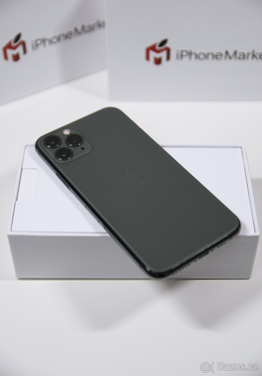 Apple iPhone 11 Pro, 256GB, Midnight Green -záruka 12 měsíců
