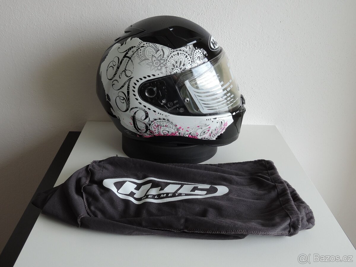 Helma na motocykl, skútr HJC s clonou