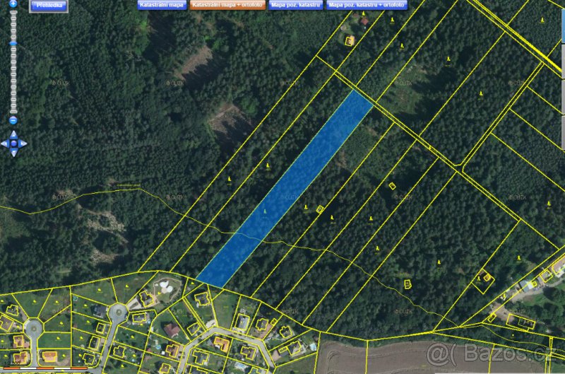 Babice - Praha Východ. Pozemek 8867m2 + přístupy