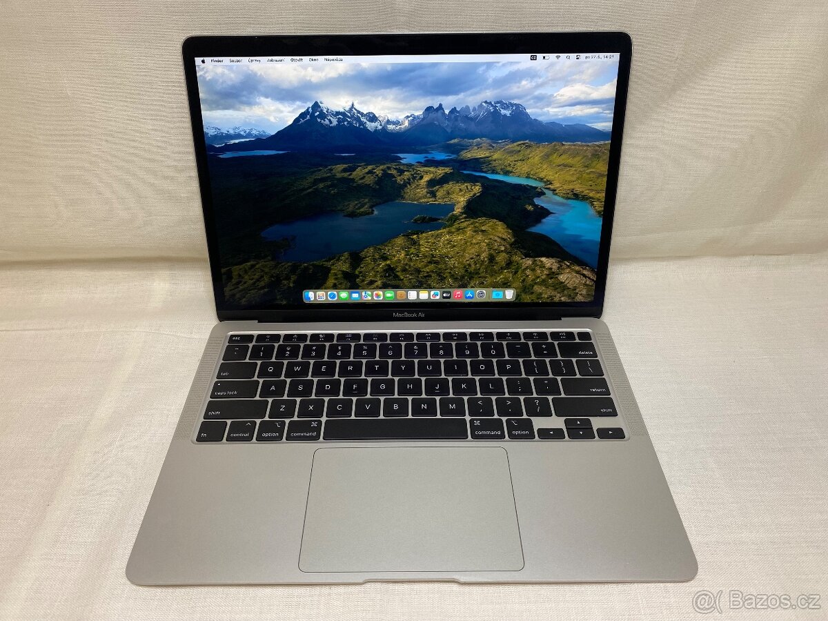 13 APPLE MacBook Air M1 8jádro SSD lze 128 nebo 512Gb ZÁRUKA