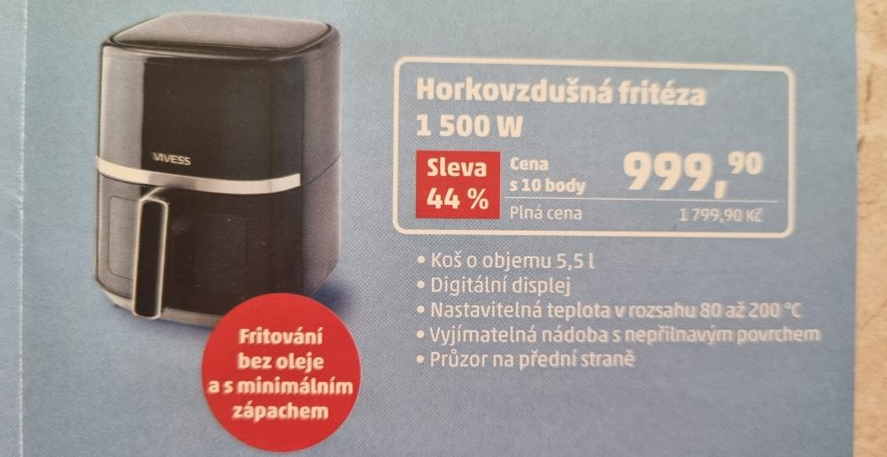 Horkovzdušná fritéza