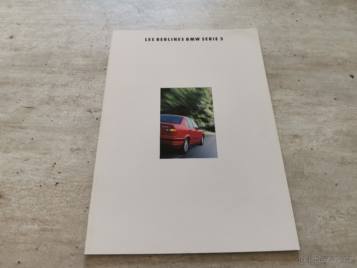 Prospekty BMW 3 Sedan E36 1992, 1995, 1997