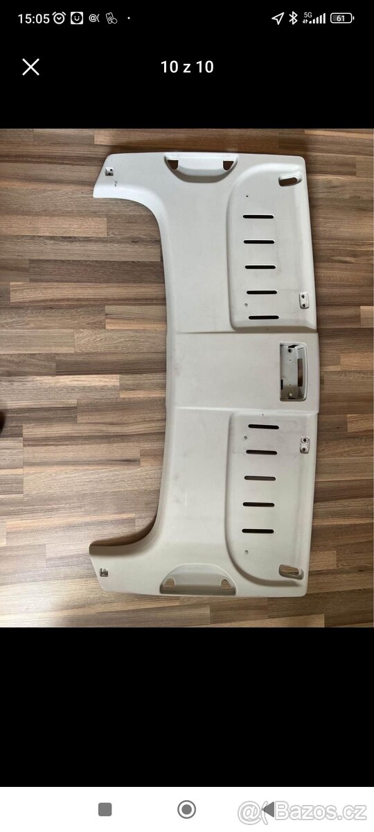 VW Caddy maxi interiérové plasty,stropnice
