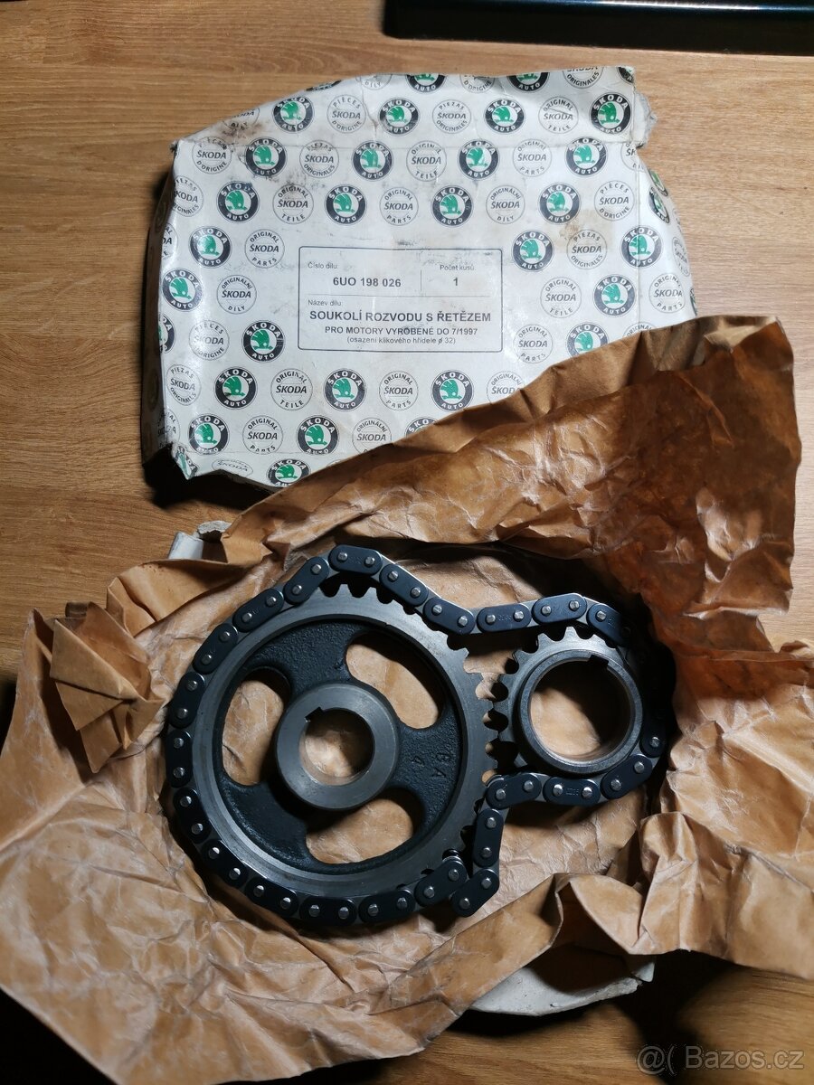 B88 Nové rozvody s koly Škoda 1000MB 100 110 120