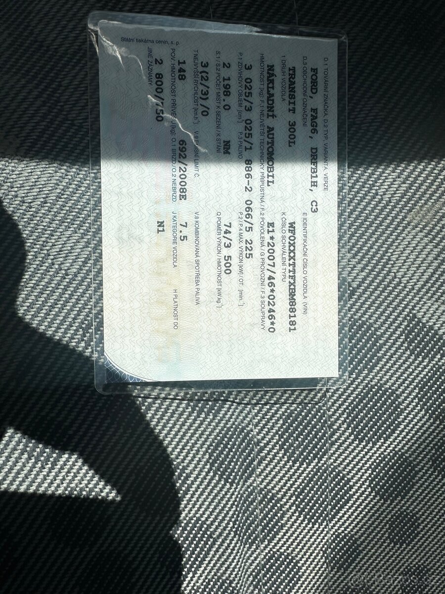 Ford tranzit 300L
