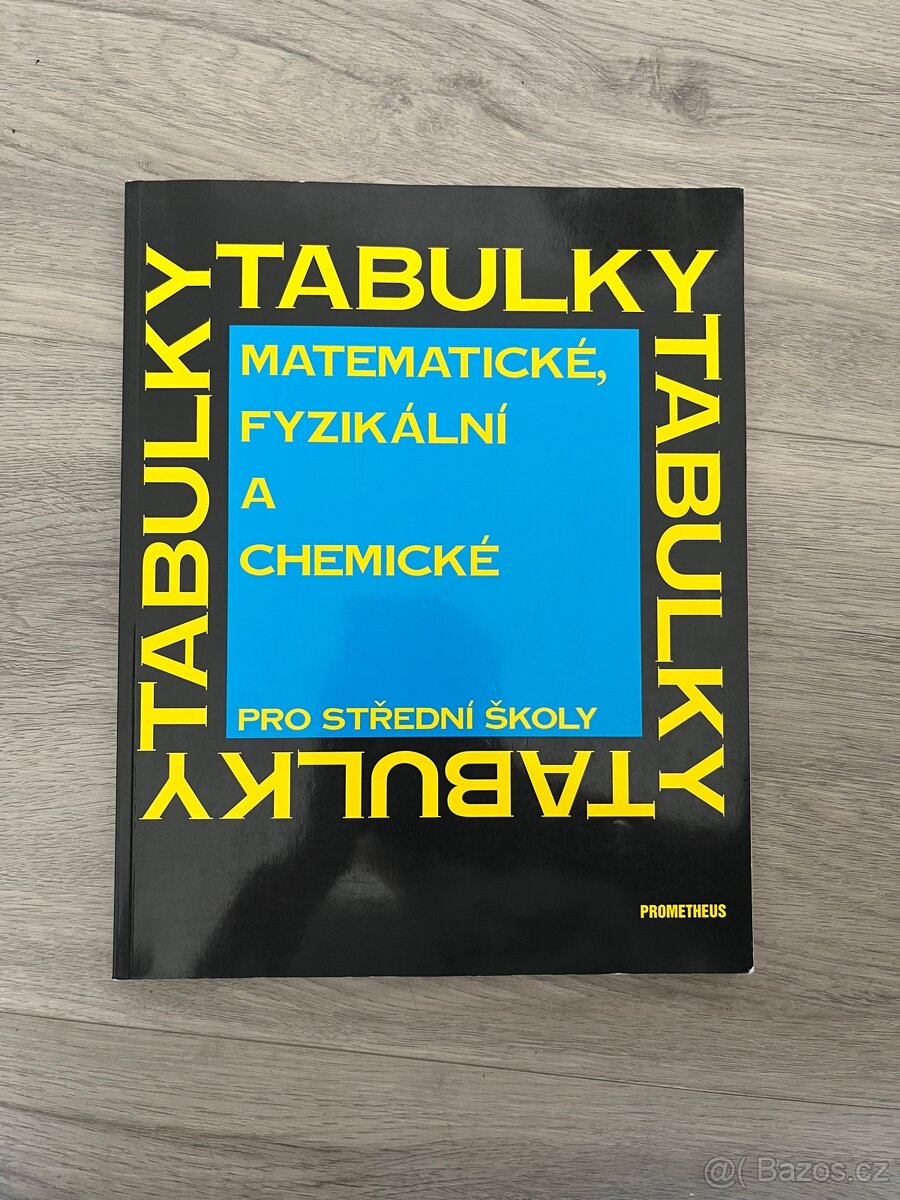 Prodám tabulky pro SŠ