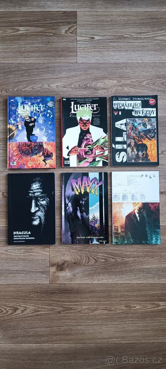 Komiksy - Síla, Dracula, Maxx, Dell, ceny v textu