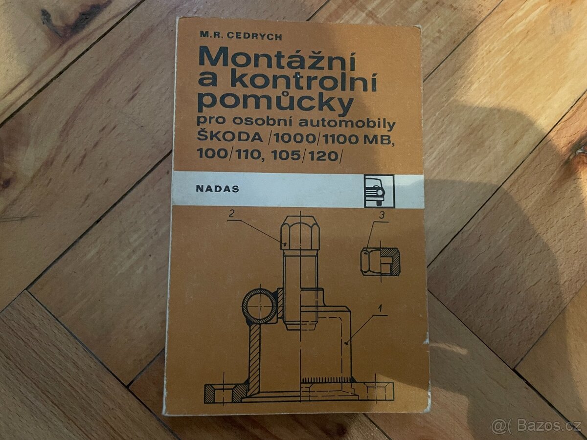 Montážní a kontrolní pomůcky pro automobily Škoda 1000, MB