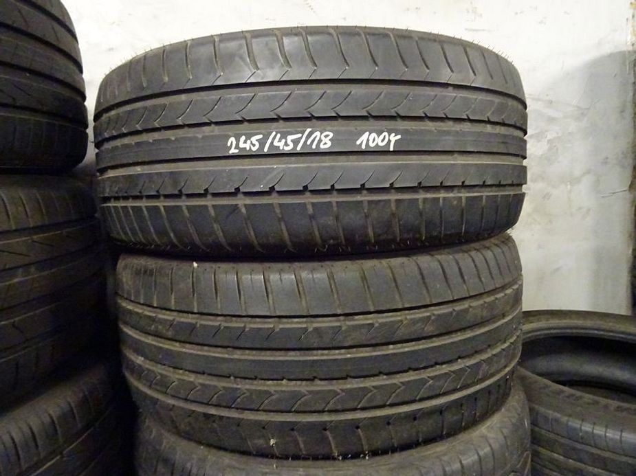 Letní pneu Goodyear, 245/45/18, 2 ks, 6 mm