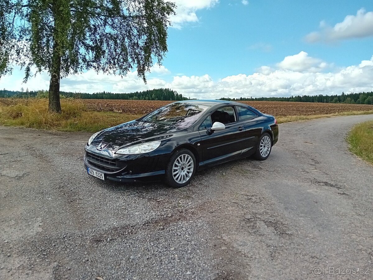 Peugeot 407 coupe 3.0 V6 manuál Najeto 170 xxx
