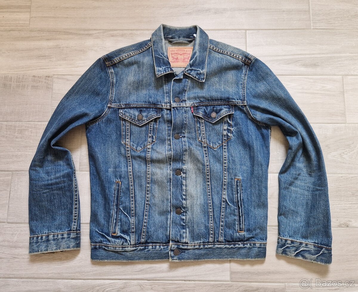 Pánská džíska Levi's Trucker velikost L (52) 1094