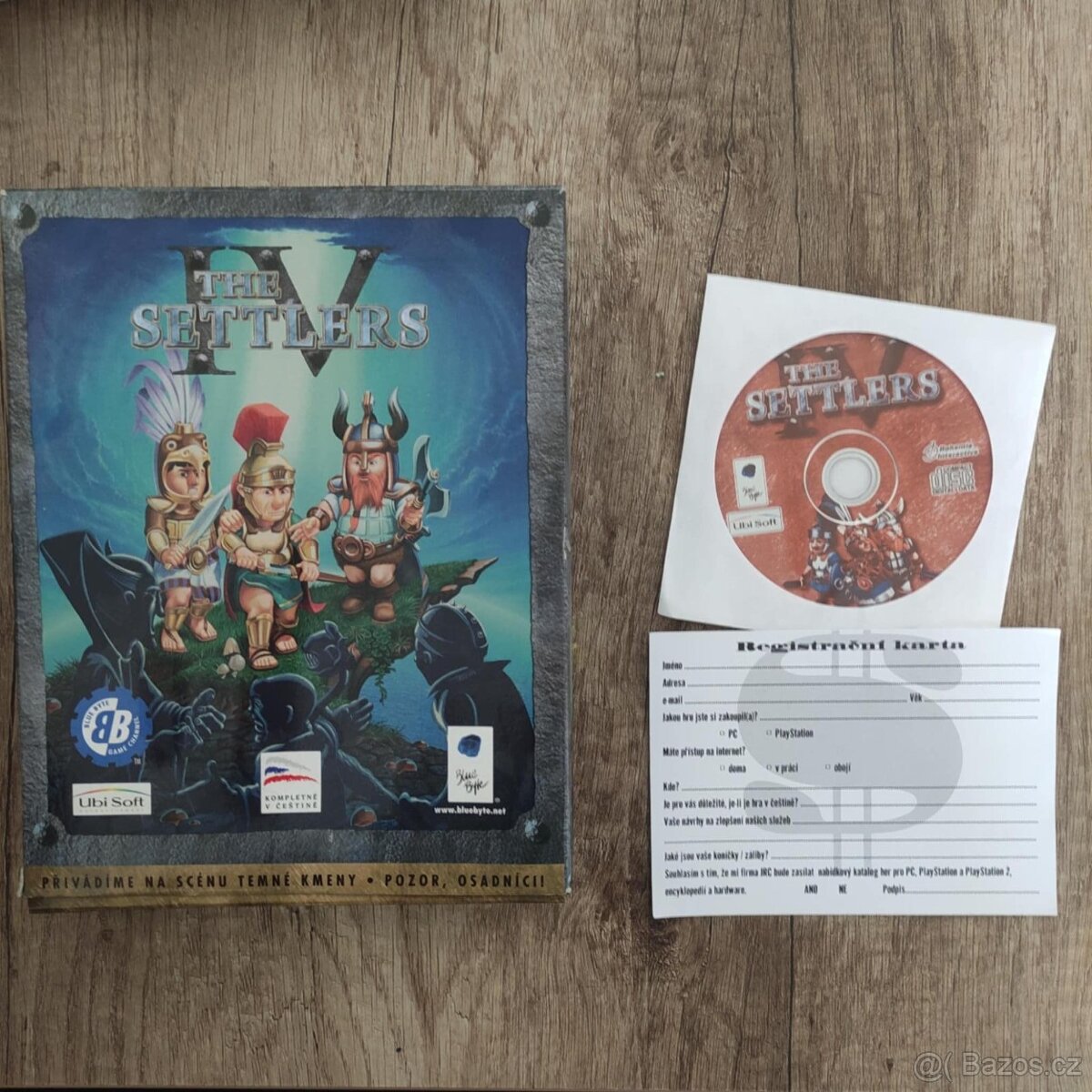 PC hra - CZ big box - The Settlers 4
