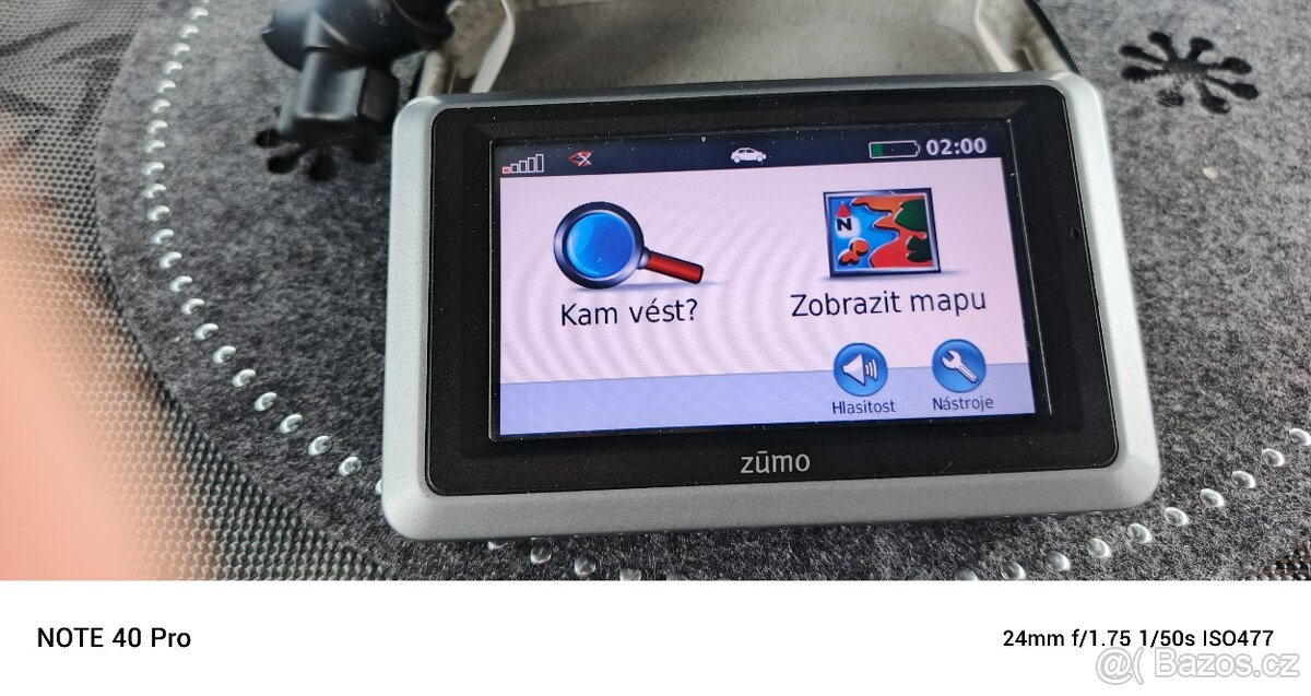 Prodám motocyklovou navigaci Garmin 660