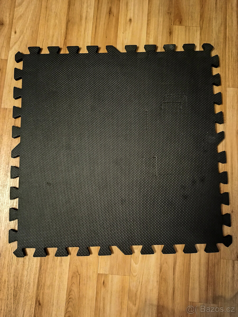 Fitness podložka puzzle 30 ks / 60 x 60 x 1,2 cm
