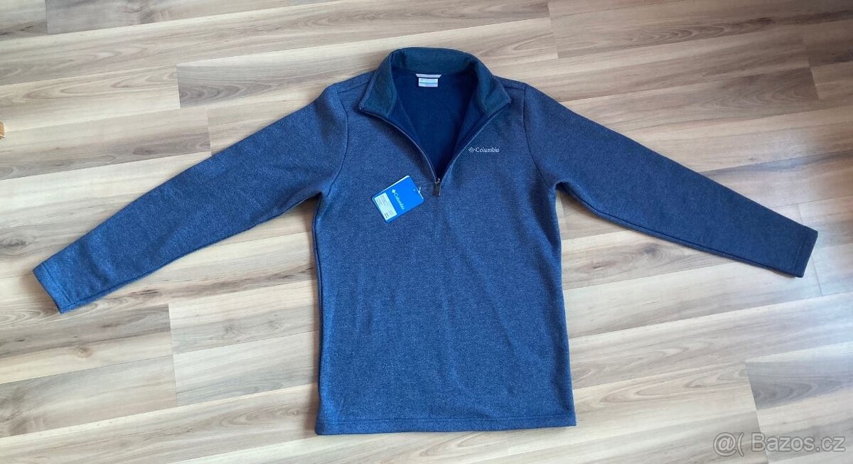 Pánská modrošedá mikina Columbia nenošená