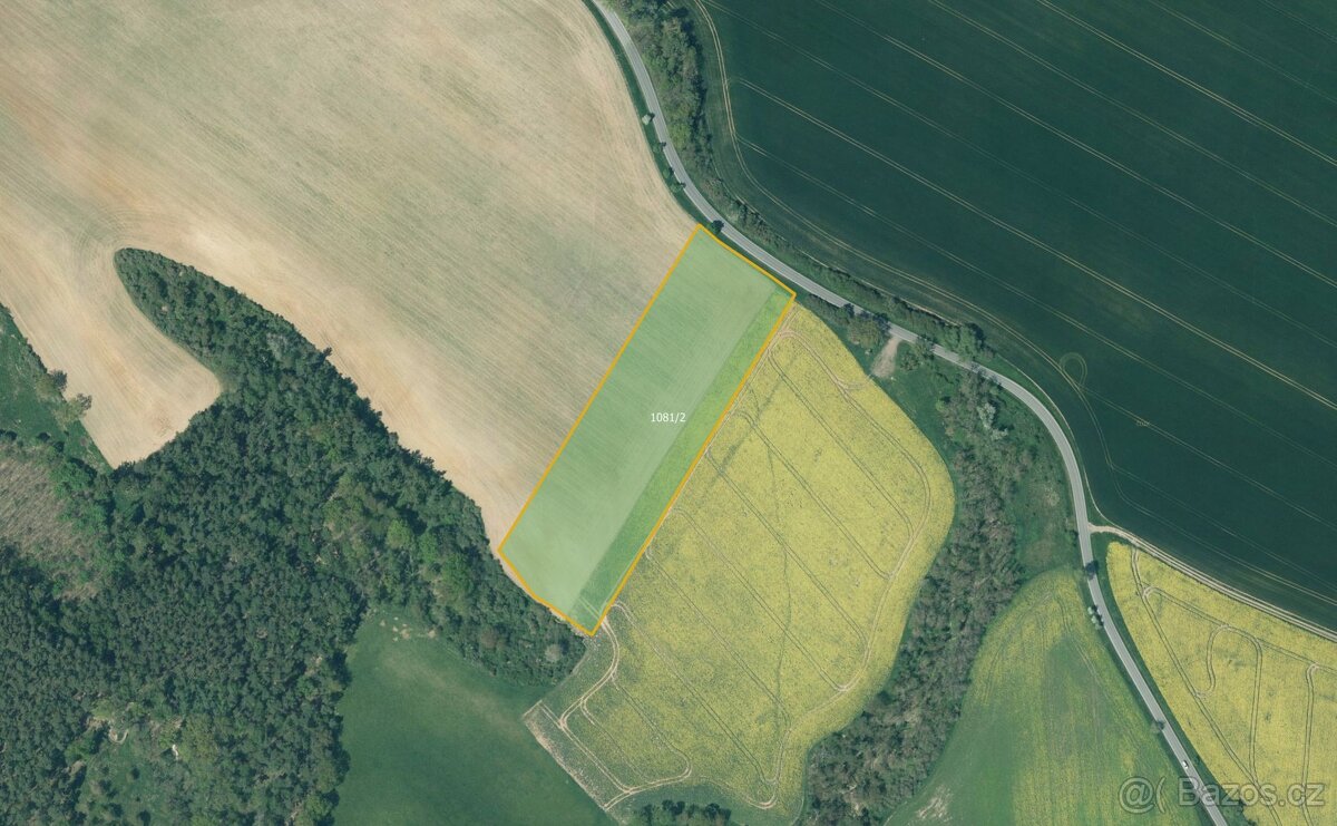 Zemědělská půda, prodej, Město Touškov, Plzeň sever