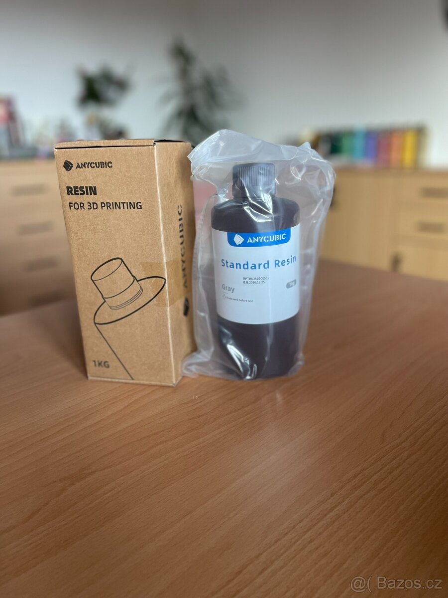 Anycubic Resin Gray pryskyřice 1 kg - více barev a kusů
