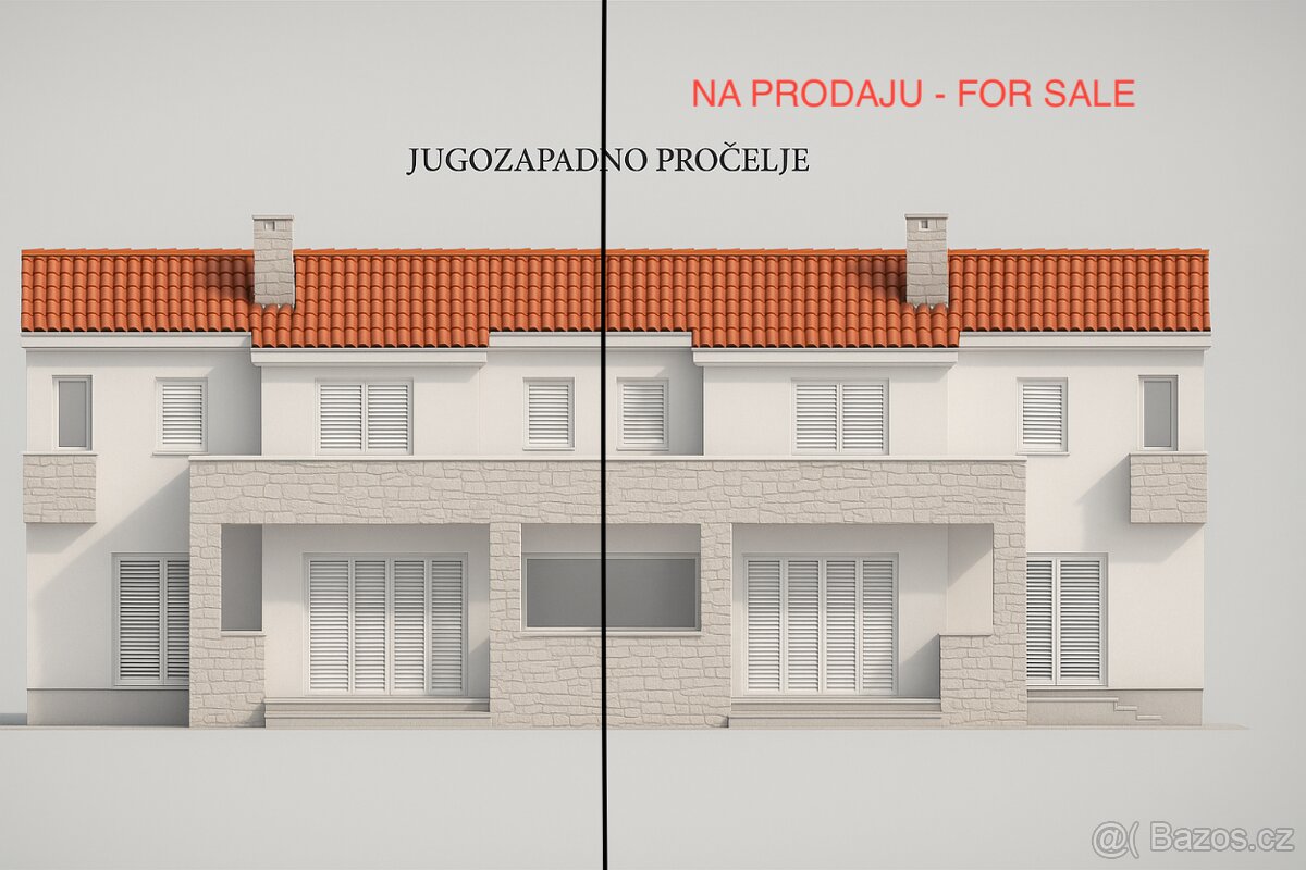 Chorvatsko,Istra, Buje -Polovičný duplex