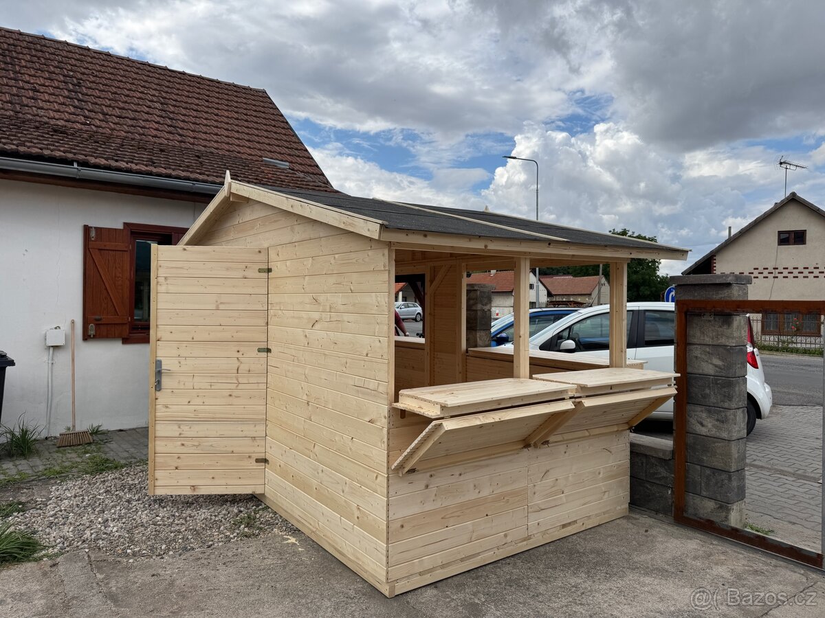 Prodejní stánek 3x2 m