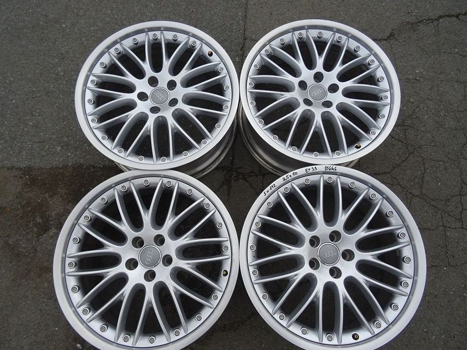 Alu disky origo Audi, 20", 5x112, ET 33, šíře 8,5J