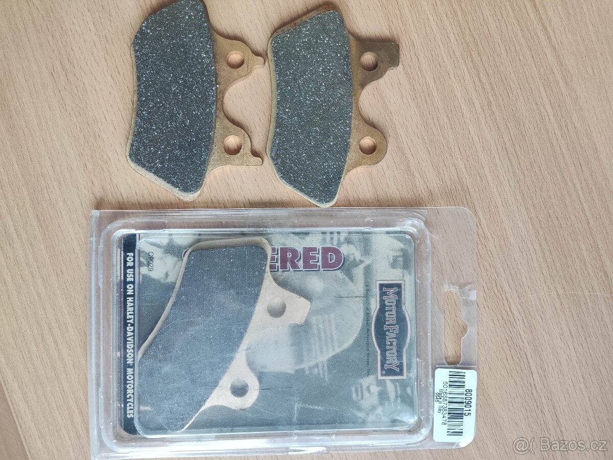 Brzdové destičky MotorFactory 8009015