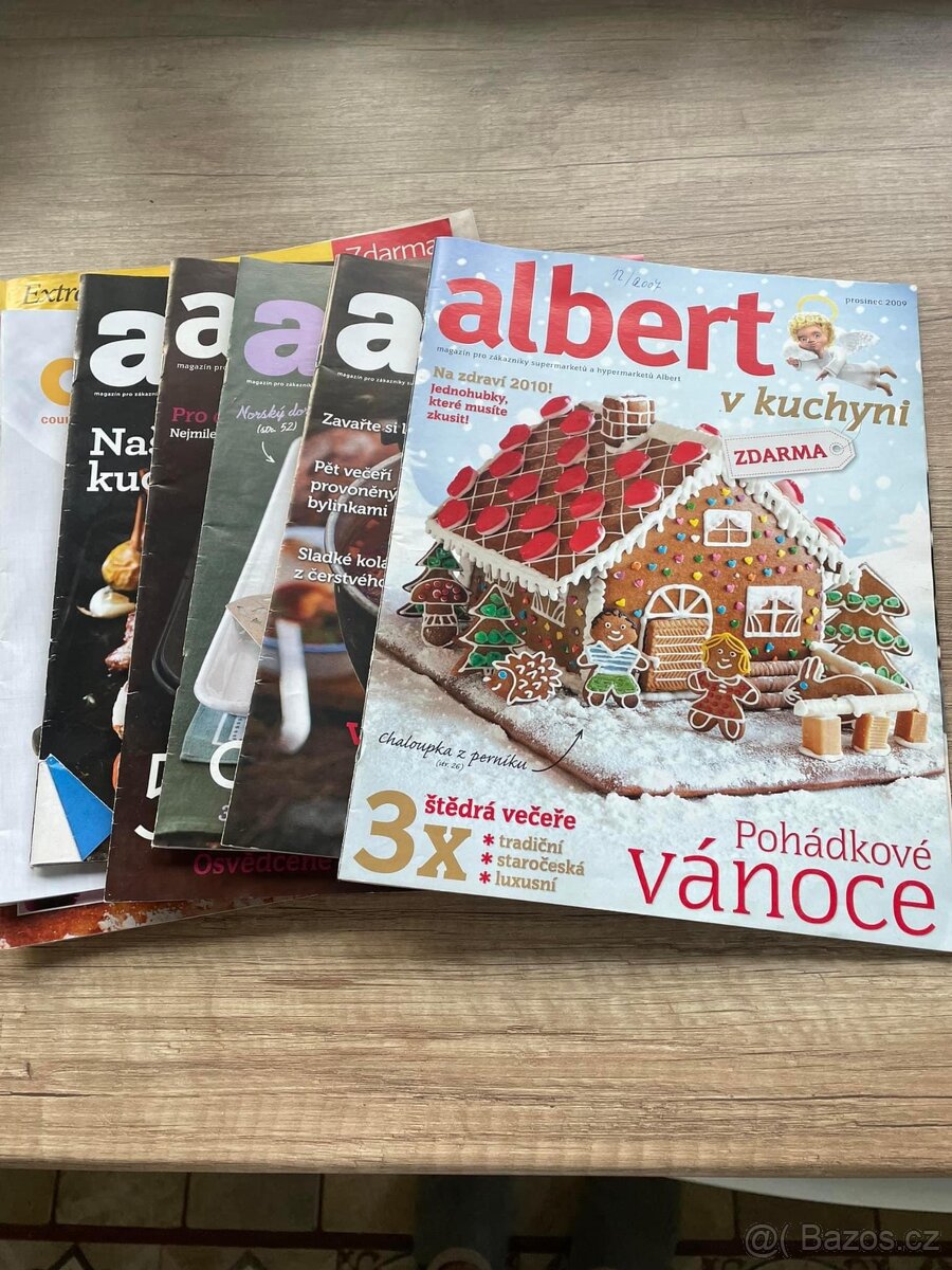 Daruji časopisy ALBERT