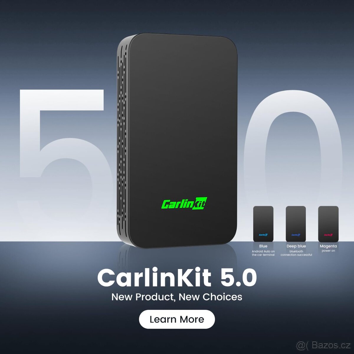 Carlinkit 5.0 2air, bezdrôtové CarPlay/Android Auto