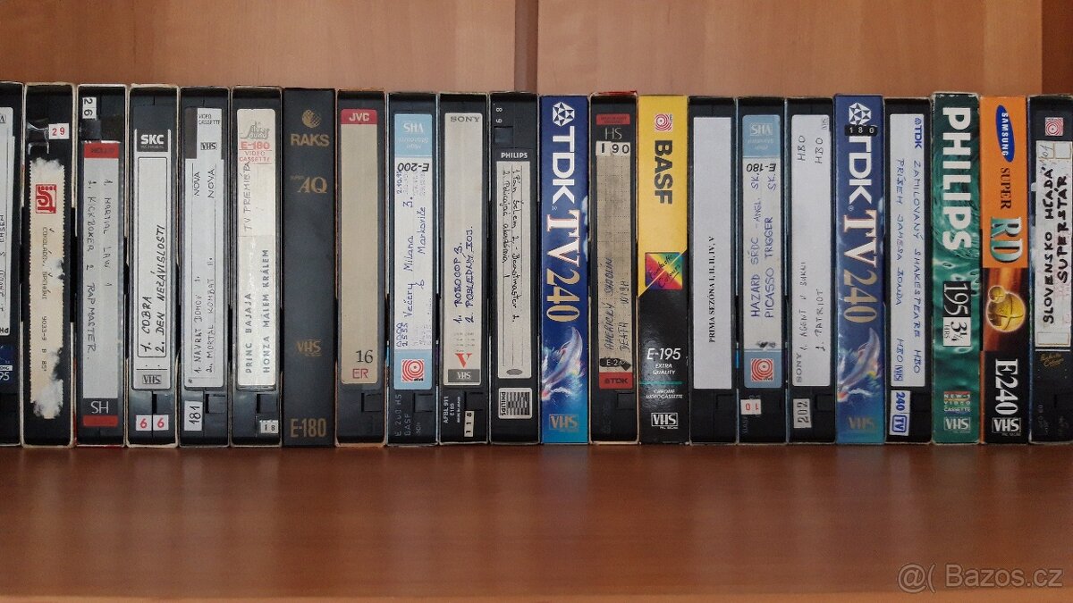 VHS Videokazety