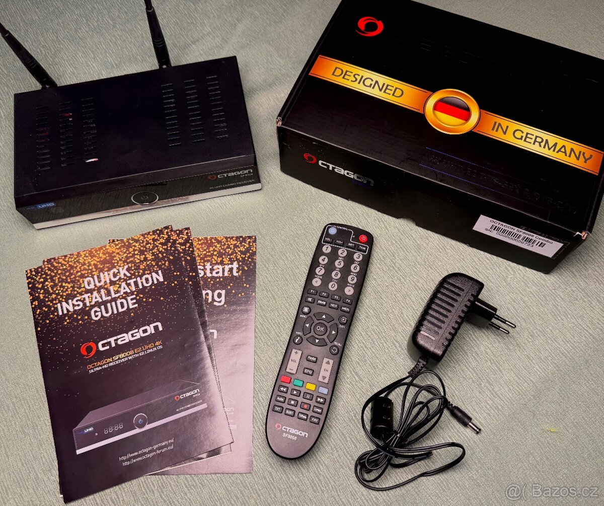 Octagon SF8008 4k UHD Combo DVB-2SX + DVB-T2/C