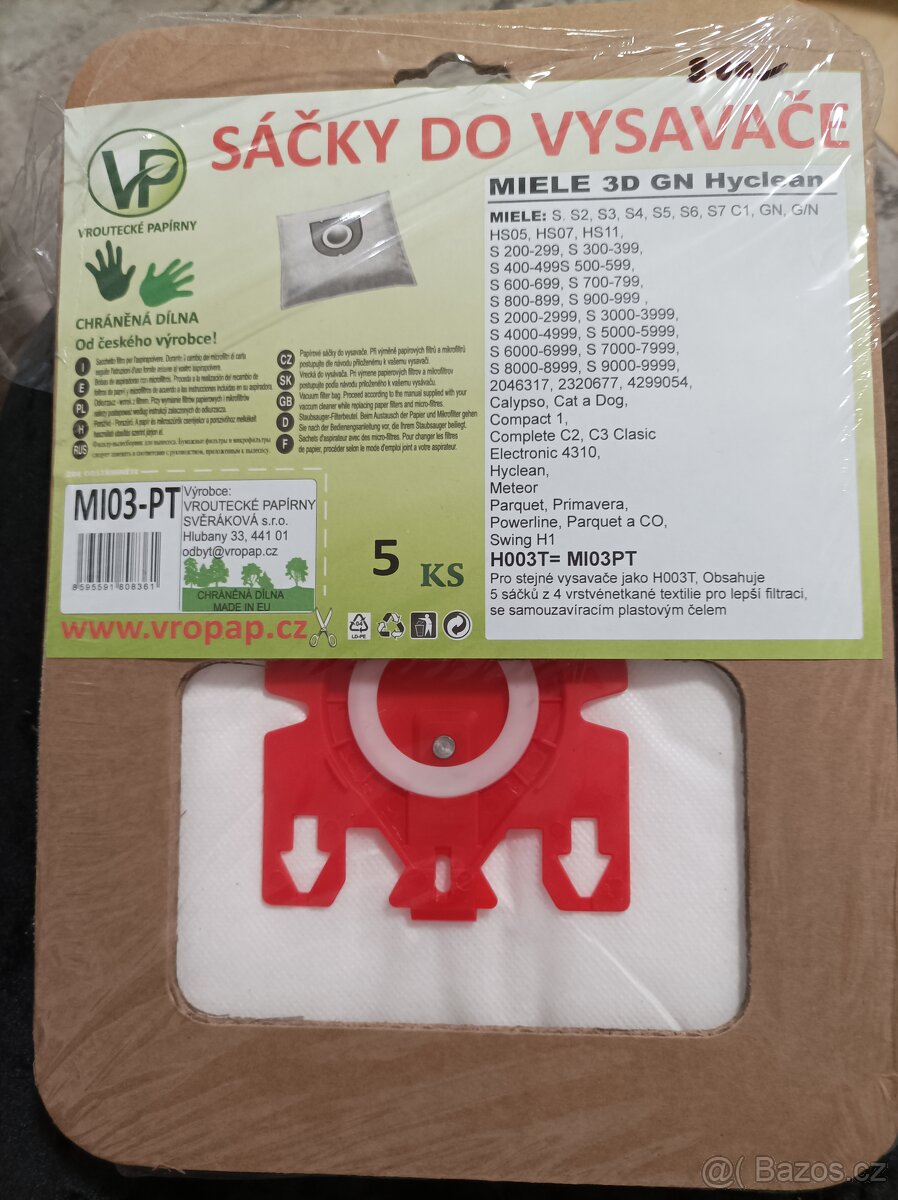Sáčky do vysavače Miele 3D GN Hyclean