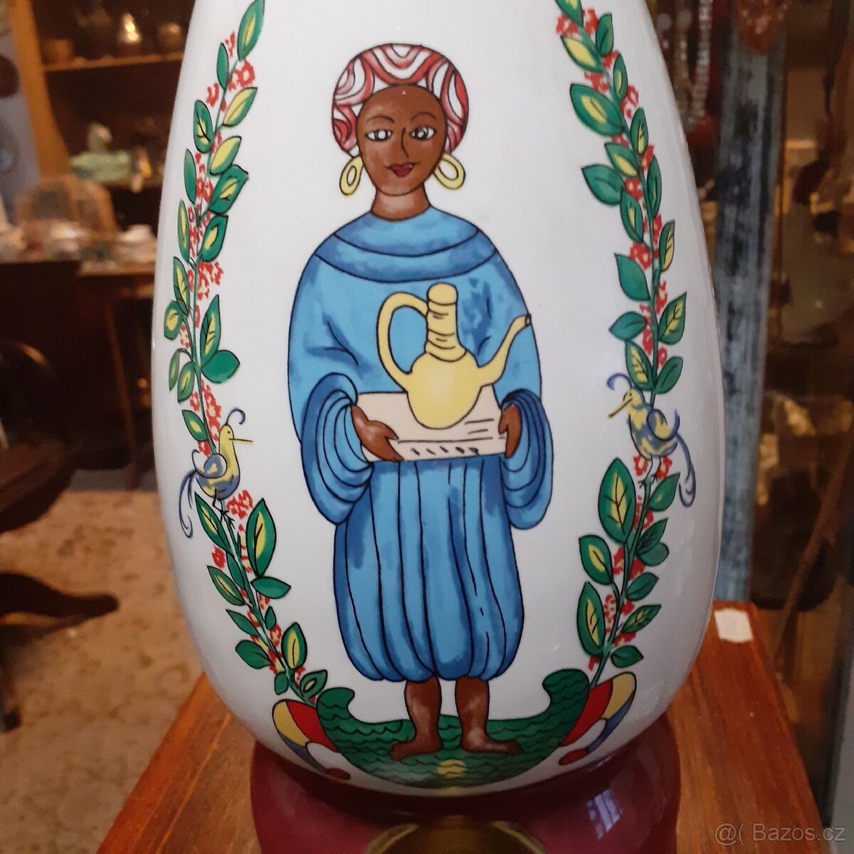 Starožitná porcelánová váza