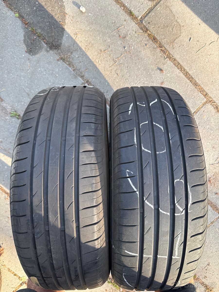 Dvě letní pneu Nexen 215/60/16