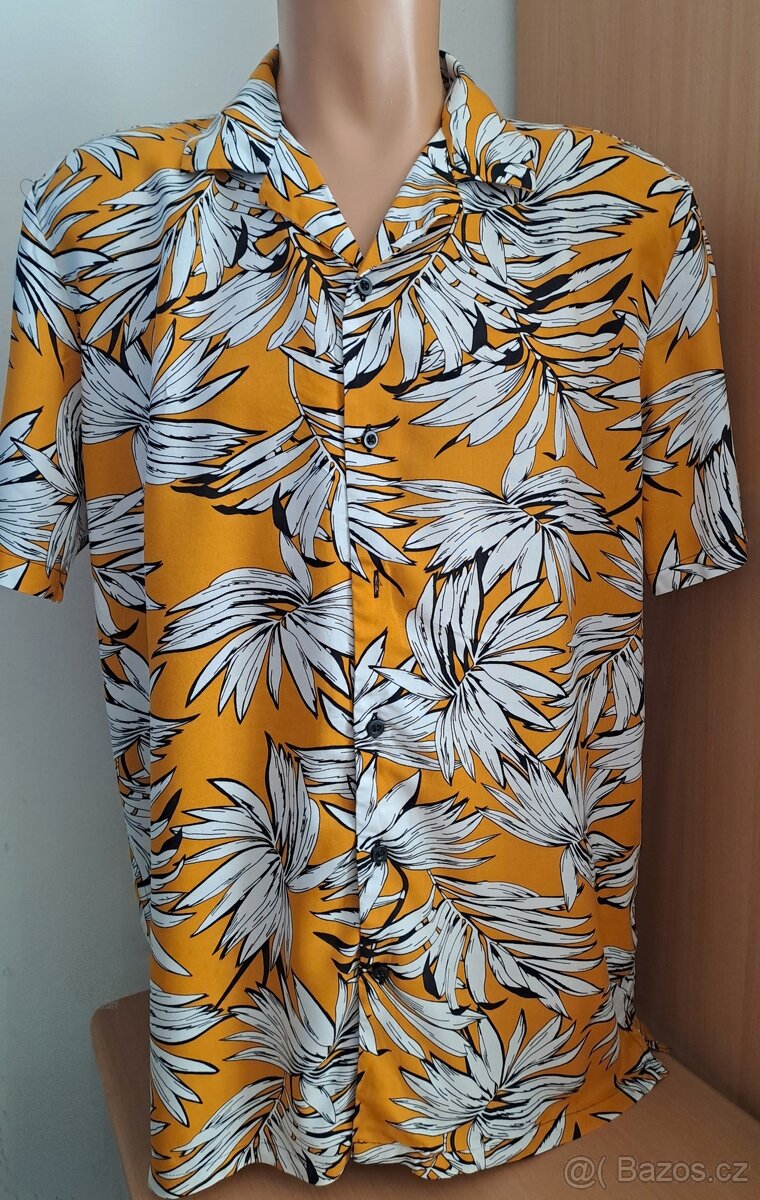 Pánská havajská košile Primark/M-L/2x62cm