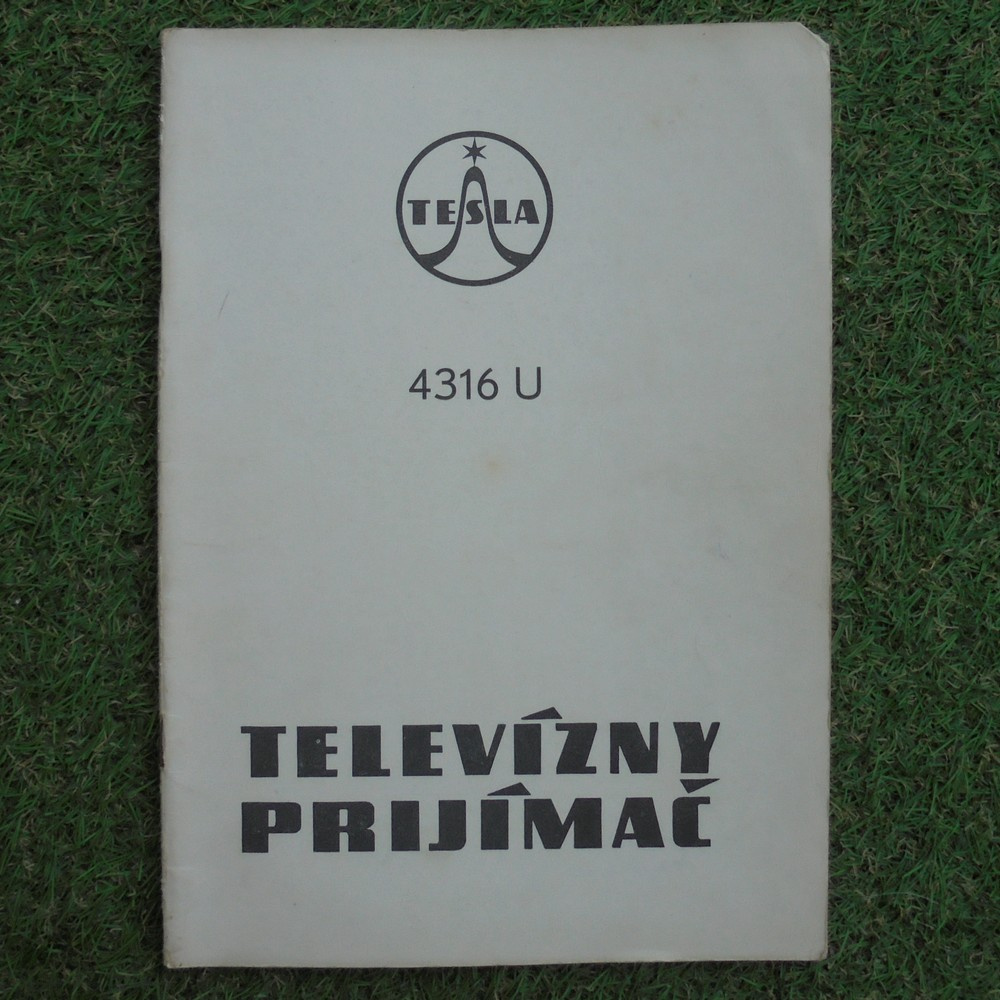 Servisní návod Televize Tesla 4316 U Devín