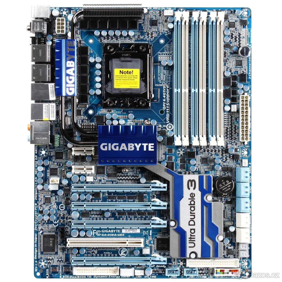 Základní deska Gigabyte GA-X58A-UD5 + i7-960
