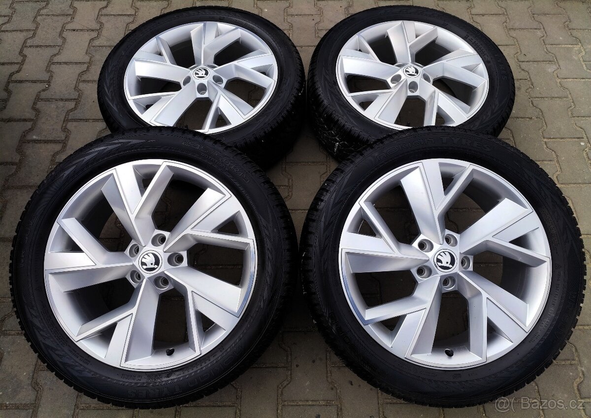 Alu kola originál Škoda Kodiaq 5x112 R19 Triglav