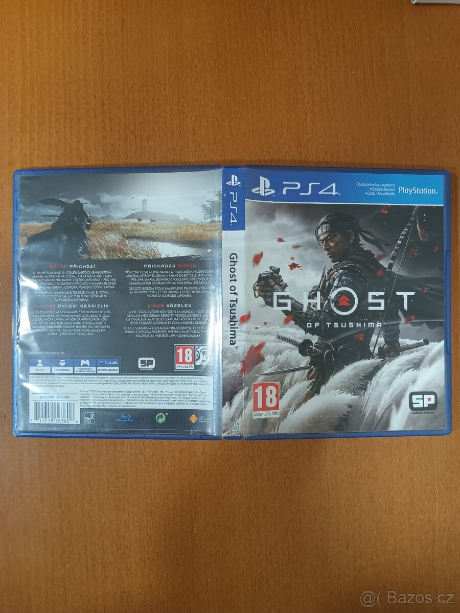 Ghost of Tsushima PS4 PS5 CZ titulky