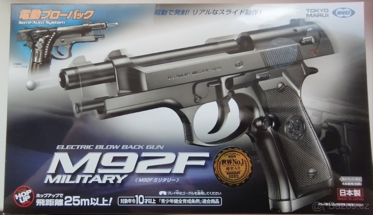 Airsoftová zbraň M92F