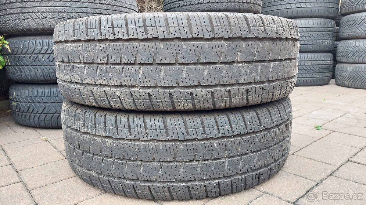 Pneu celoroční, 2 ks, rozměr 225/75/16C, 118R, CONTINENTAL