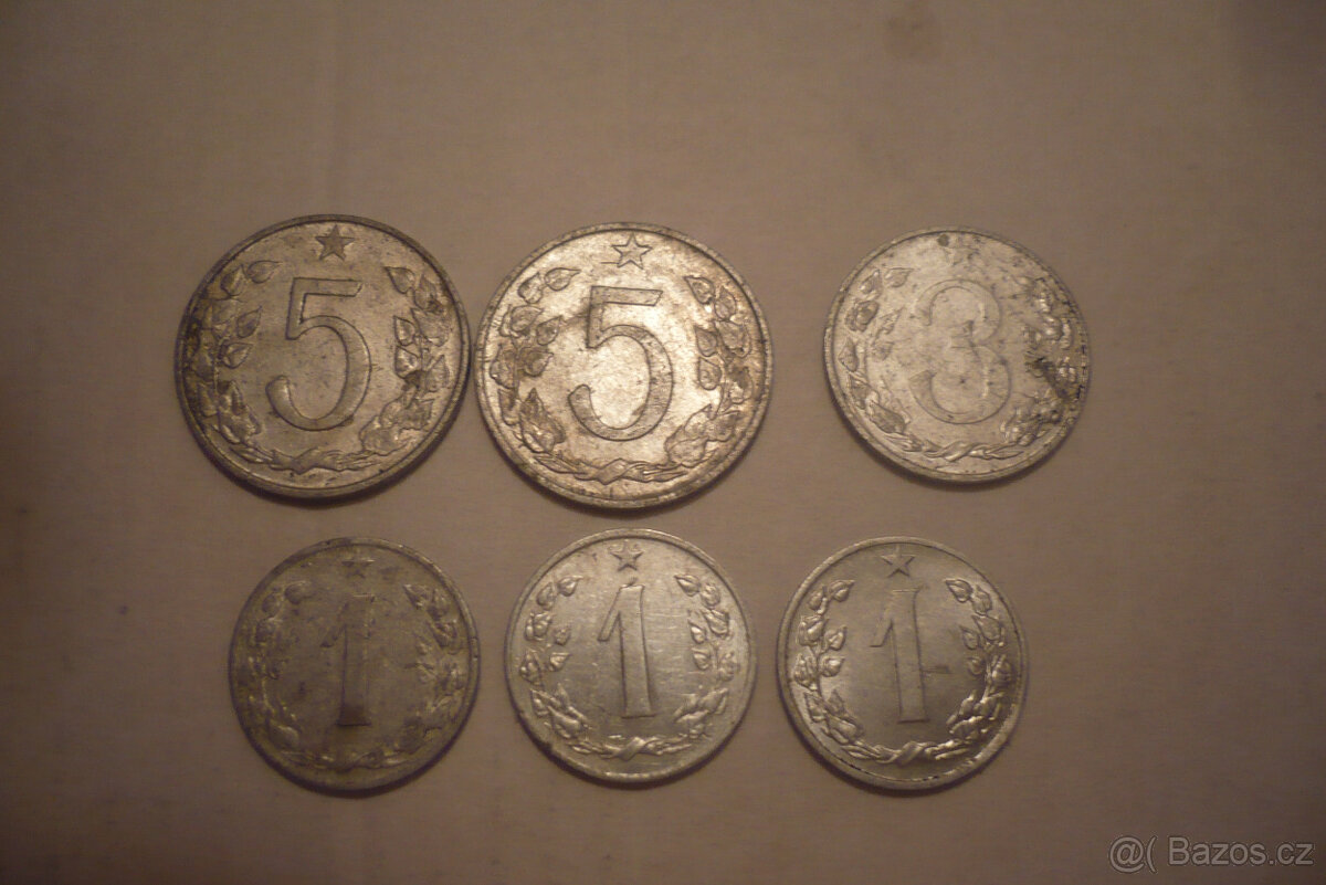Mince Československo 1 sbírka
