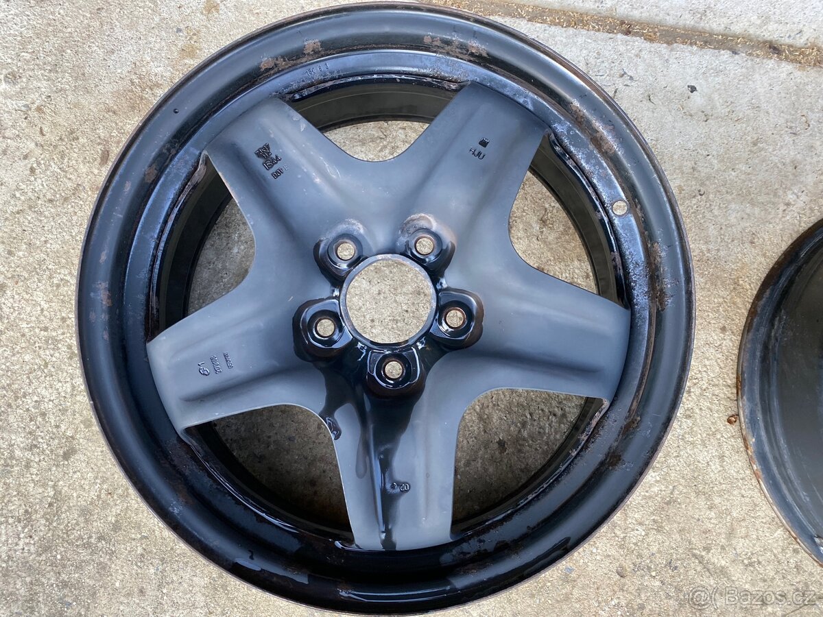 Plechové disky Opel 7x17 5x115 ET44