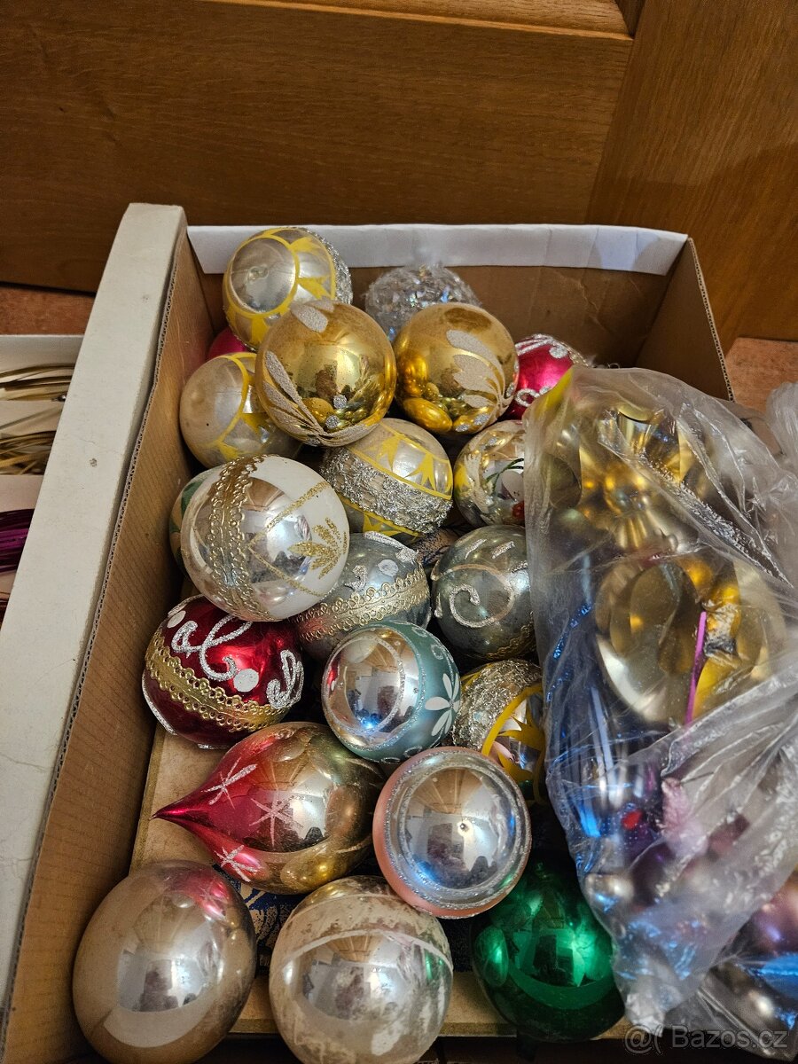 Staré vánoční ozdoby