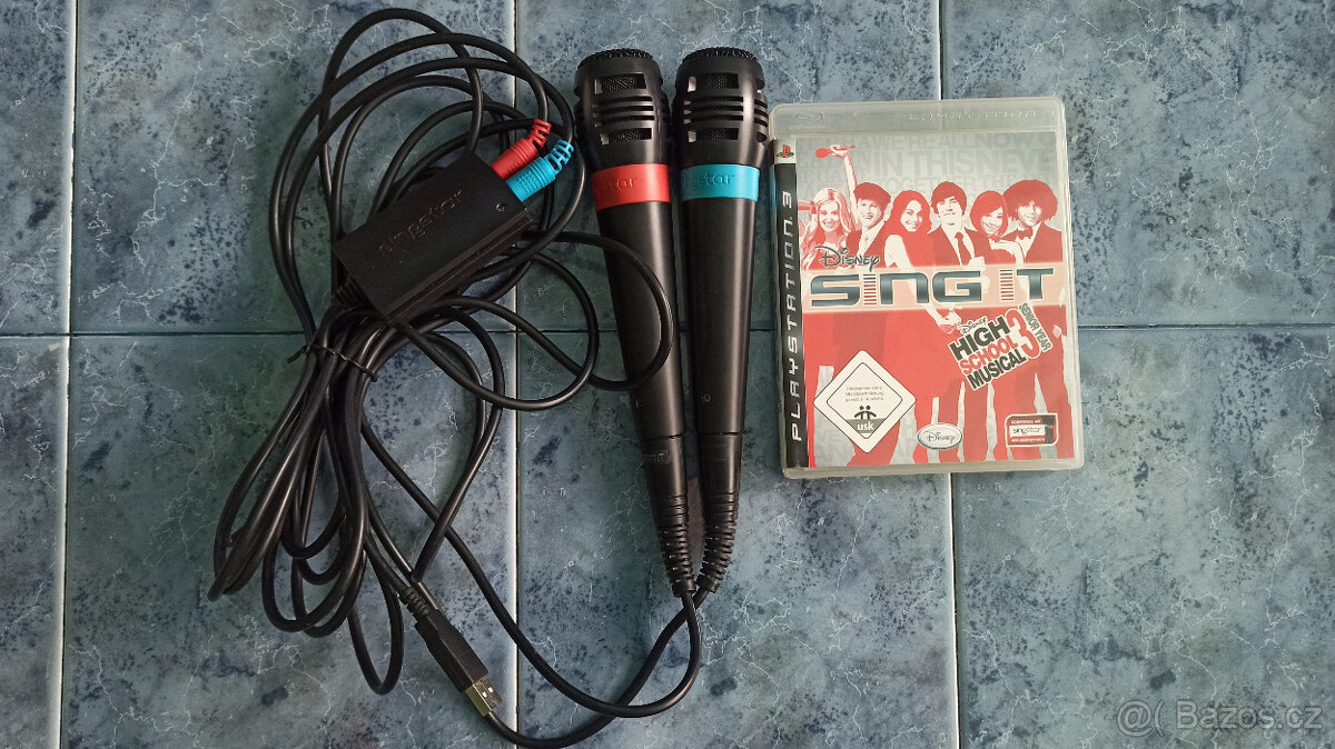 Mikrofony SingStar a hry Sing It, SingStar na PS3