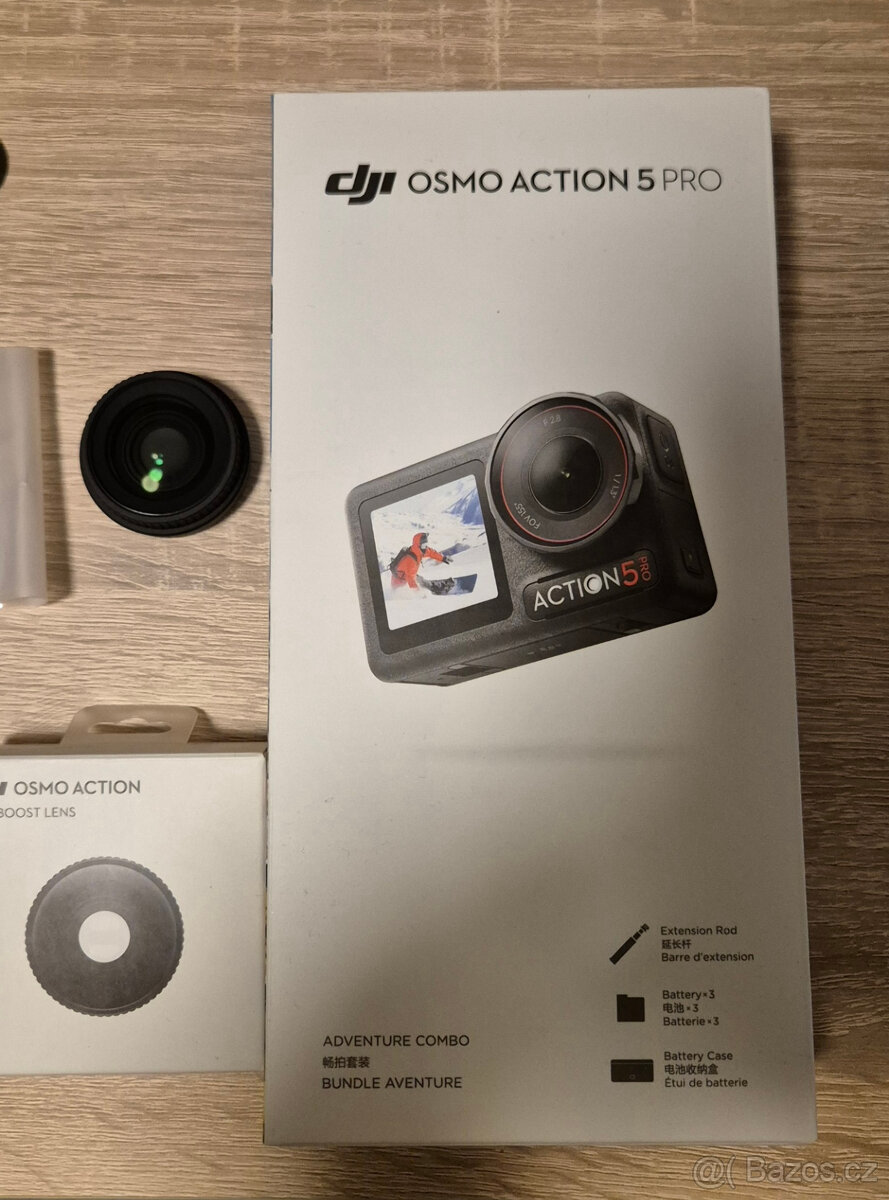 DJI Osmo Action 5 Pro Adventure Combo + příslušenství