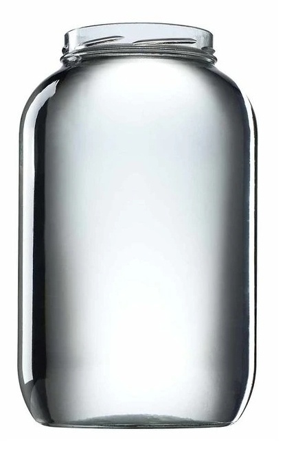 sklenice zavařovací 4L (3720 ml), šroubovací víčko